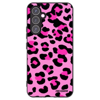 Picasee silikonski črni ovitek za Samsung Galaxy A54 5G A546B - Pink Tiger