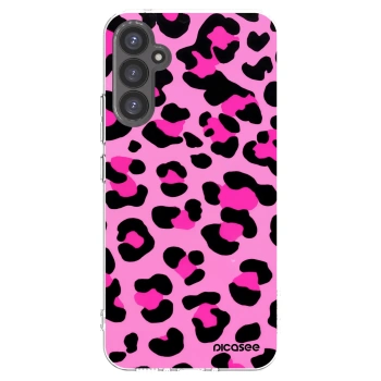 Picasee silikonski prozorni ovitek za Samsung Galaxy A34 5G A346B - Pink Tiger