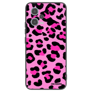 Picasee silikonski črni ovitek za Xiaomi Redmi Note 12 5G - Pink Tiger