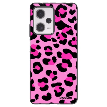 Picasee silikonski črni ovitek za Xiaomi Redmi Note 12 Pro+ 5G - Pink Tiger