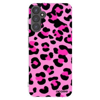 Picasee silikonski prozorni ovitek za Samsung Galaxy A14 5G A146P - Pink Tiger