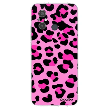 Picasee silikonski prozorni ovitek za Xiaomi Redmi 12C - Pink Tiger