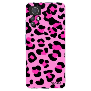 Picasee silikonski prozorni ovitek za Xiaomi Redmi Note 12S - Pink Tiger