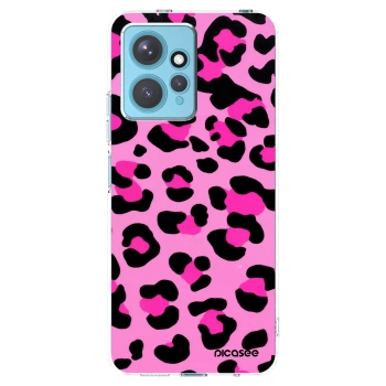 Picasee silikonski prozorni ovitek za Xiaomi Redmi Note 12 4G - Pink Tiger