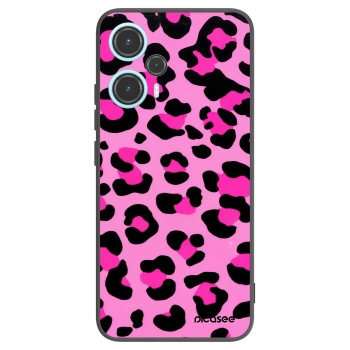 Picasee silikonski črni ovitek za Xiaomi Poco F5 - Pink Tiger