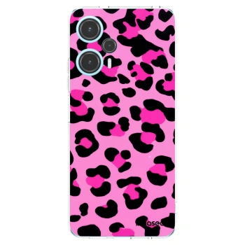 Picasee silikonski prozorni ovitek za Xiaomi Poco F5 - Pink Tiger