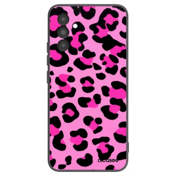 Picasee silikonski črni ovitek za Samsung Galaxy A04s A047F - Pink Tiger