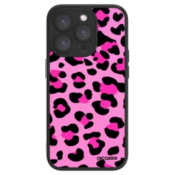 Picasee ULTIMATE CASE MagSafe za Apple iPhone 15 Pro - Pink Tiger