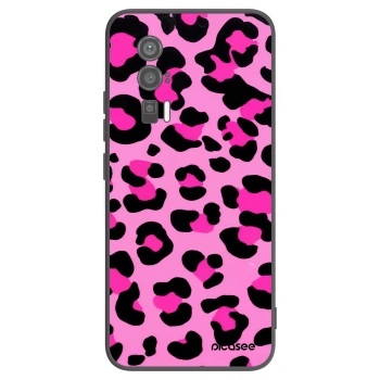 Picasee silikonski črni ovitek za Xiaomi Poco F5 Pro 5G - Pink Tiger