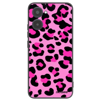 Picasee silikonski črni ovitek za Realme 10 4G - Pink Tiger