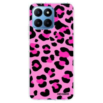 Picasee silikonski prozorni ovitek za Honor 70 Lite - Pink Tiger