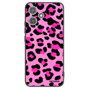 Picasee silikonski črni ovitek za Xiaomi Redmi 12 5G - Pink Tiger