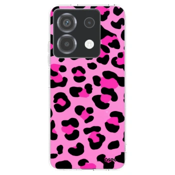 Picasee silikonski prozorni ovitek za Xiaomi Poco X6 - Pink Tiger