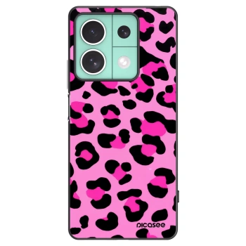 Picasee silikonski črni ovitek za Xiaomi Redmi Note 13 5G - Pink Tiger