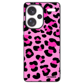 Picasee silikonski črni ovitek za Xiaomi Redmi Note 13 Pro+ 5G - Pink Tiger