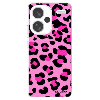 Picasee silikonski prozorni ovitek za Xiaomi Redmi Note 13 Pro+ 5G - Pink Tiger