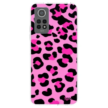 Picasee silikonski prozorni ovitek za Xiaomi Redmi Note 12 Pro 4G - Pink Tiger