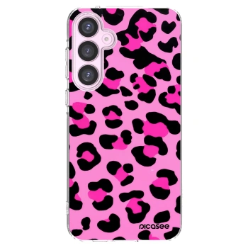 Picasee silikonski prozorni ovitek za Samsung Galaxy A55 5G A556B - Pink Tiger