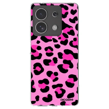 Picasee silikonski prozorni ovitek za Xiaomi Redmi Note 13 4G - Pink Tiger