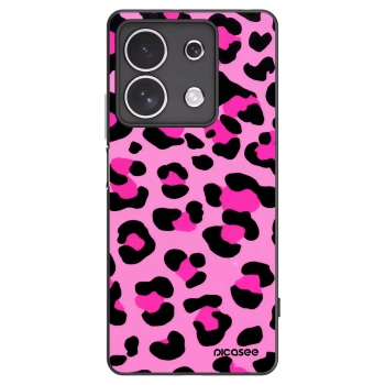 Picasee silikonski črni ovitek za Xiaomi Redmi Note 13 4G - Pink Tiger