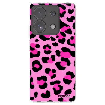 Picasee silikonski prozorni ovitek za Xiaomi Redmi Note 13 Pro 4G - Pink Tiger