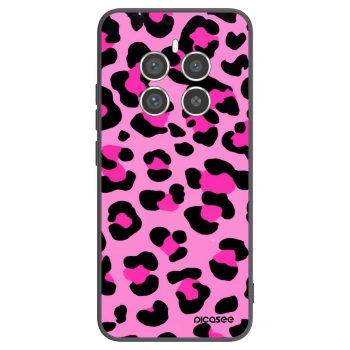 Picasee silikonski črni ovitek za Realme 12 Pro 5G - Pink Tiger