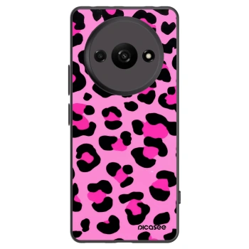 Picasee silikonski črni ovitek za Xiaomi Redmi A3 - Pink Tiger