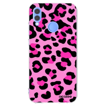 Picasee silikonski prozorni ovitek za Honor 10 Lite - Pink Tiger