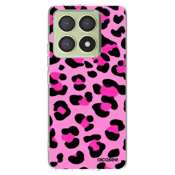 Picasee silikonski prozorni ovitek za Xiaomi 14T - Pink Tiger