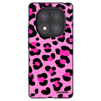 Picasee silikonski črni ovitek za Xiaomi Redmi Note 14 Pro+ 5G - Pink Tiger