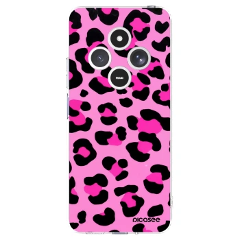 Picasee silikonski prozorni ovitek za Xiaomi Redmi 14C - Pink Tiger