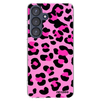Picasee silikonski prozorni ovitek za Samsung Galaxy S25 5G - Pink Tiger