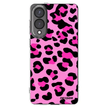 Picasee silikonski prozorni ovitek za Samsung Galaxy S25 Edge 5G - Pink Tiger