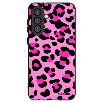 Picasee silikonski črni ovitek za Samsung Galaxy A36 5G - Pink Tiger