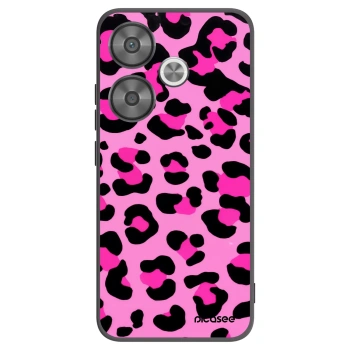 Picasee silikonski črni ovitek za Xiaomi Poco F6 - Pink Tiger