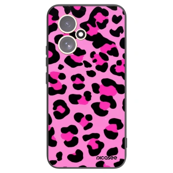 Picasee silikonski črni ovitek za Honor 400 5G - Pink Tiger