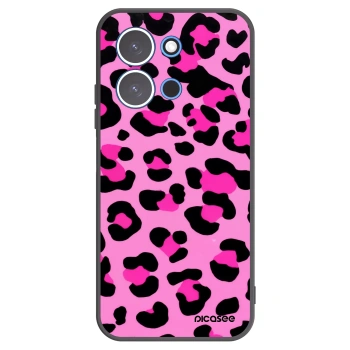 Picasee silikonski črni ovitek za Xiaomi Redmi 15C 4G - Pink Tiger