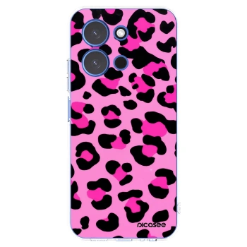 Picasee silikonski prozorni ovitek za Xiaomi Redmi 15C 4G - Pink Tiger
