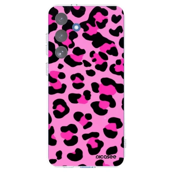 Picasee silikonski prozorni ovitek za Samsung Galaxy S25 FE 5G - Pink Tiger
