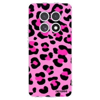 Picasee silikonski prozorni ovitek za Xiaomi Redmi Note 15 - Pink Tiger