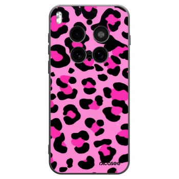 Picasee silikonski črni ovitek za Vivo X300 Pro - Pink Tiger