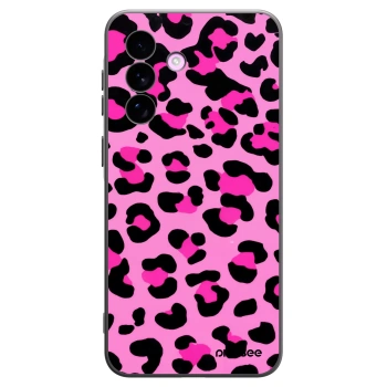 Picasee silikonski črni ovitek za Samsung Galaxy A57 5G - Pink Tiger
