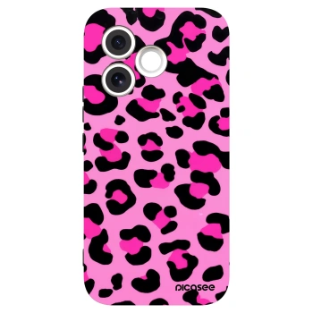 Picasee silikonski črni ovitek za Honor 600 Lite - Pink Tiger