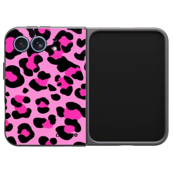 Picasee silikonski črni ovitek za Apple iPhone Duo - Pink Tiger