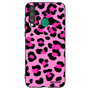 Picasee silikonski črni ovitek za Honor 20 Lite - Pink Tiger