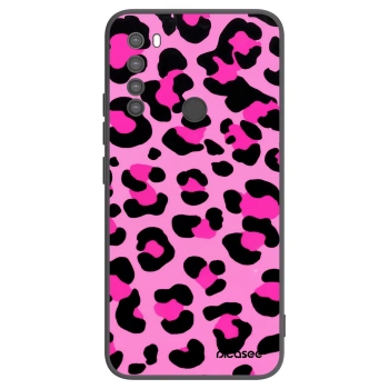 Picasee silikonski črni ovitek za Xiaomi Redmi Note 8 - Pink Tiger