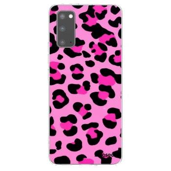 Picasee silikonski prozorni ovitek za Samsung Galaxy S20 G980F - Pink Tiger