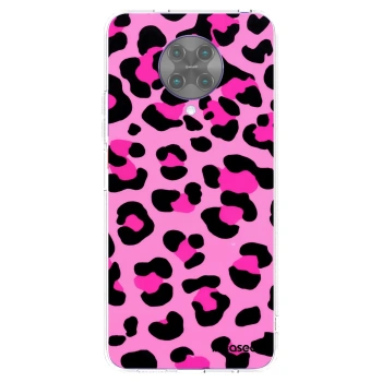 Picasee silikonski prozorni ovitek za Xiaomi Poco F2 Pro - Pink Tiger