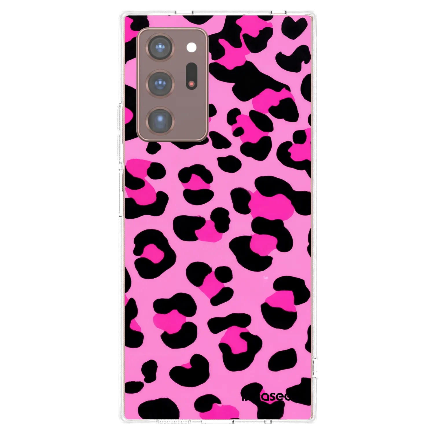 Picasee silikonski prozorni ovitek za Samsung Galaxy Note 20 Ultra - Pink Tiger