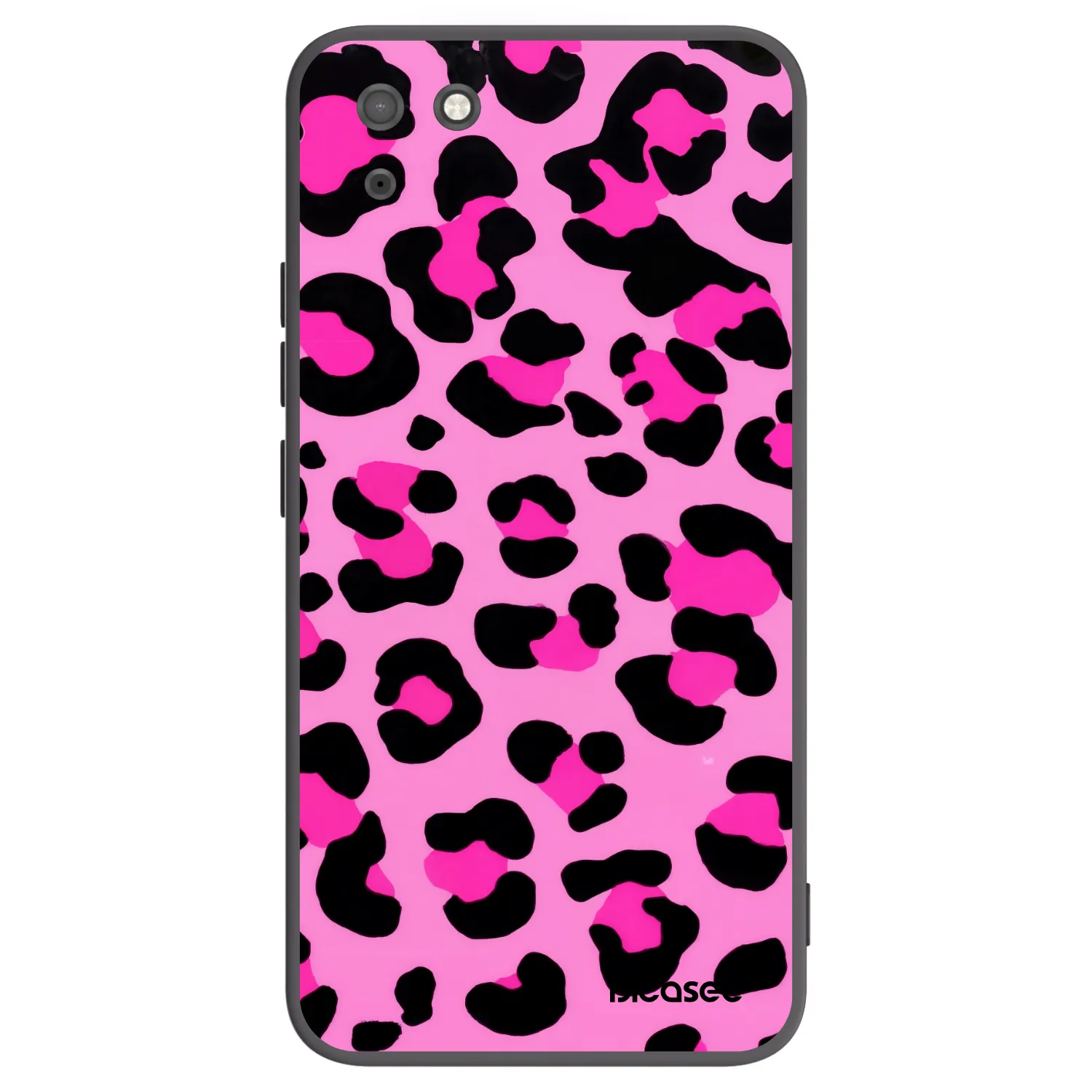 Picasee silikonski črni ovitek za Huawei Y5P - Pink Tiger